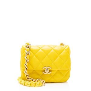 Chanel Lambskin Candy Chain Mini Flap Bag